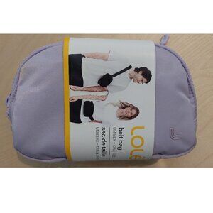 NWT LOLE Unisex belt bag in pastel violet purple